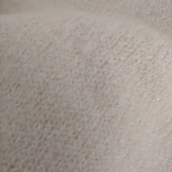 Suzy Shier Light Beige Cream Long Sleeve Sweater - Picture 2 of 3